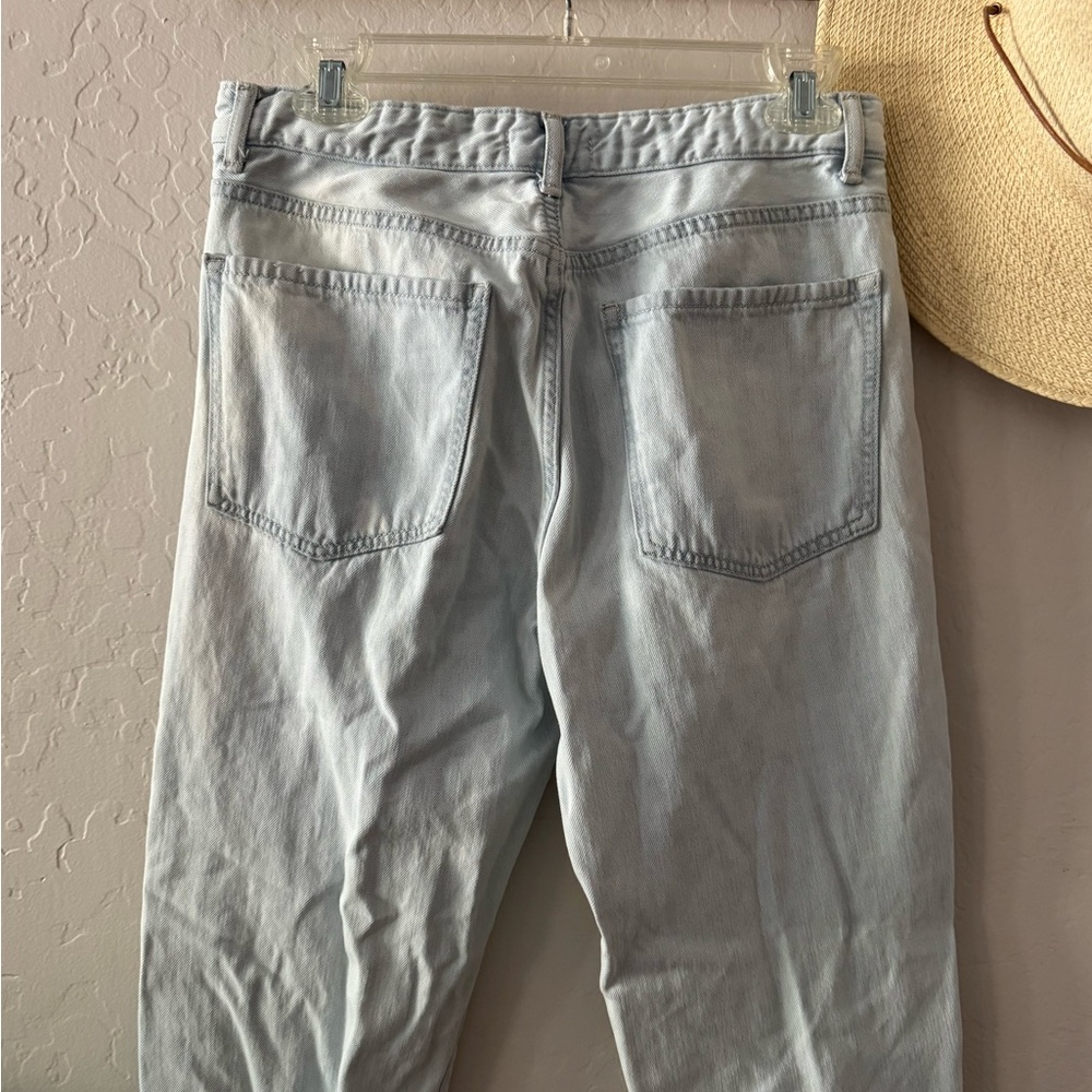 Forever 21 Light Blue High Rise Distressed Jeans - Picture 12 of 16